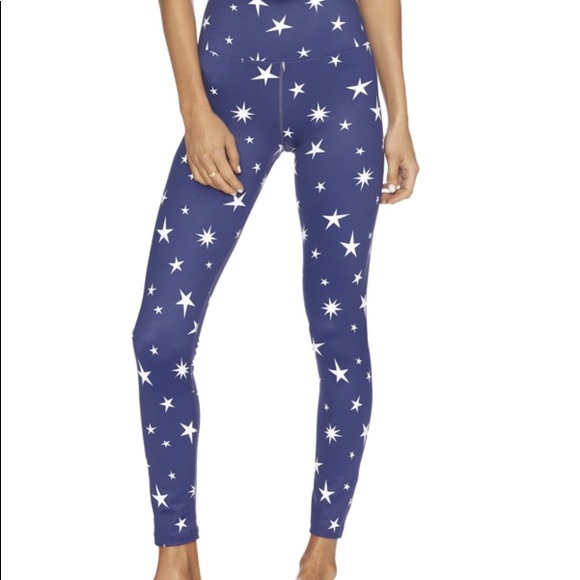 Beach Riot Pants - Beach Riot Blue Star Leggings